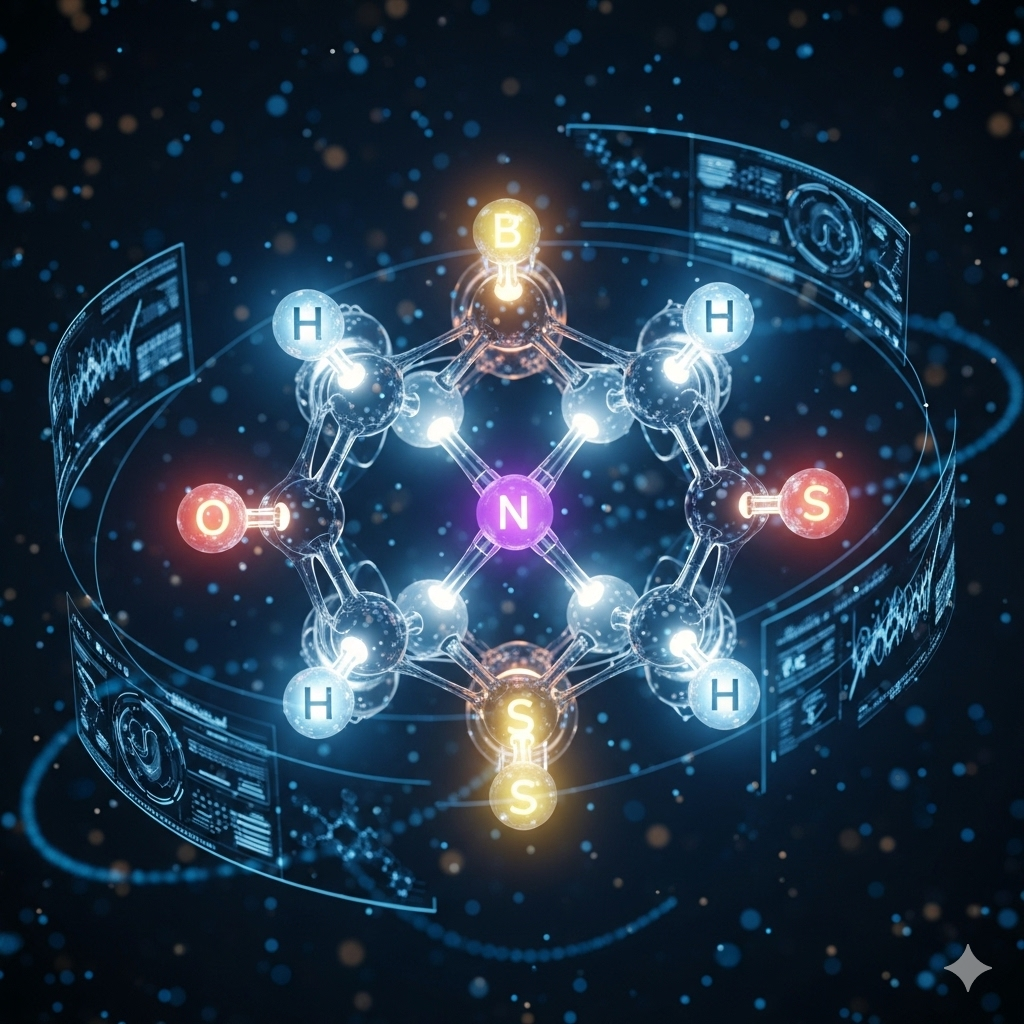 Biotin molecular structure